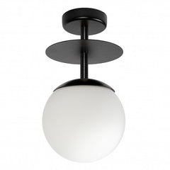 Opal glass ceiling light