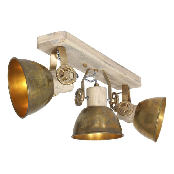 Gearwood 3-Light Bronze Ceiling Light