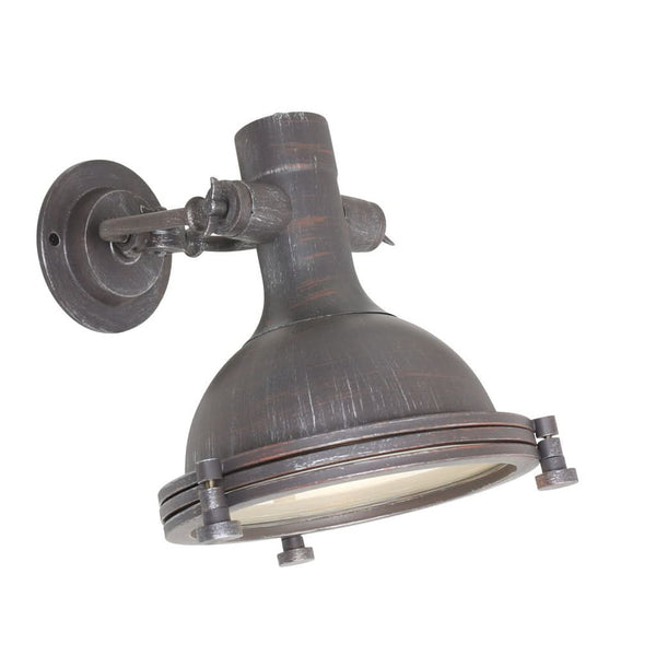 Swivel Industrial Wooden Ceiling Light
