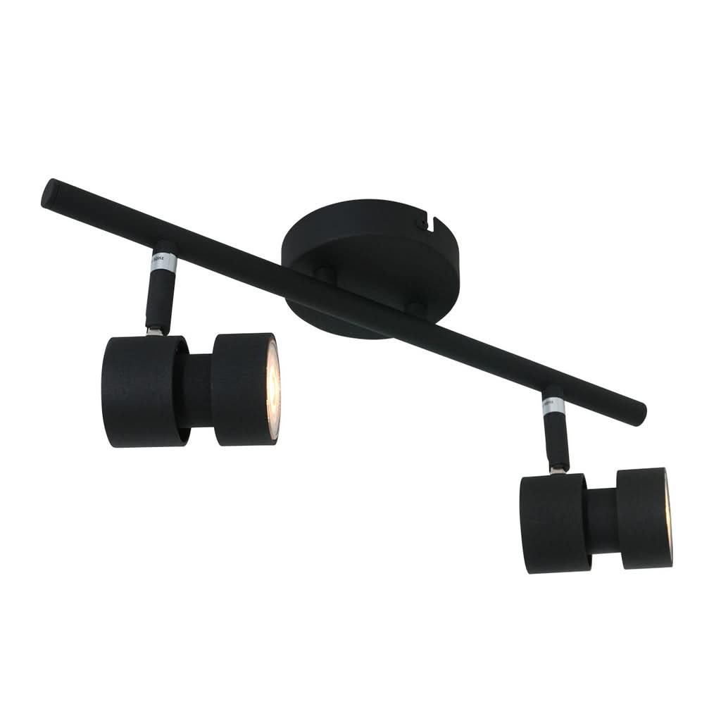 Plafonnier Natasja 7902ZW Noir | Designix - - https://designix.fr