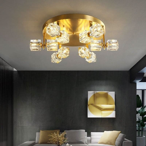 Copper Ceiling Light | Celestial Charm