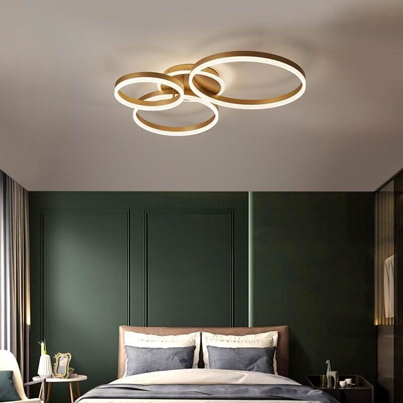 Round Gold Ceiling Light | Scintilla Sky
