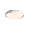 Plafonnier Exterieur ZAMBELIS D270 20W IP65 DESIGN Blanc Sable E326
