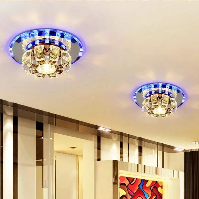 Modern Crystal Pendant Ceiling Lamp | LuxeCristal