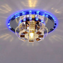 Crystal ceiling light