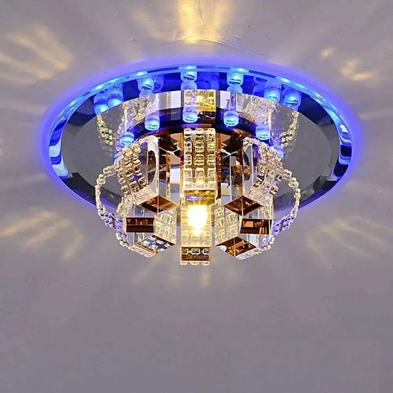 Modern Crystal Pendant Ceiling Lamp | LuxeCristal