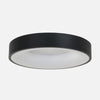 Black LED ceiling light, designer ring Ø 38 cm with dimmer for living room | Ringlede
