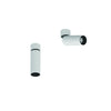 Plafonnier Orientable ZAMBELIS D45 7W DESIGN Blanc Mat Avec Driver S121