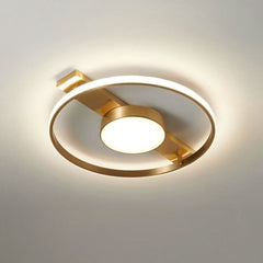 Oval bathroom ceiling light | Halo Sculpt