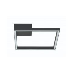 Plafonnier ZAMBELIS 15W DESIGN Noir Sable 2029