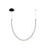 Plafonnier ZAMBELIS 18W Dimmable DESIGN Noir Mat 23052