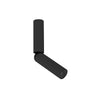 Plafonnier ZAMBELIS 20cm 5W DESIGN Noir Sable S217