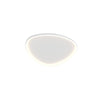 Plafonnier ZAMBELIS 39W Dimmable DESIGN Blanc Mat 23089