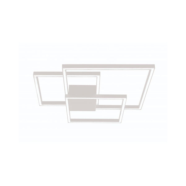 Plafonnier ZAMBELIS 48W Dimmable DESIGN Blanc Sable 2024