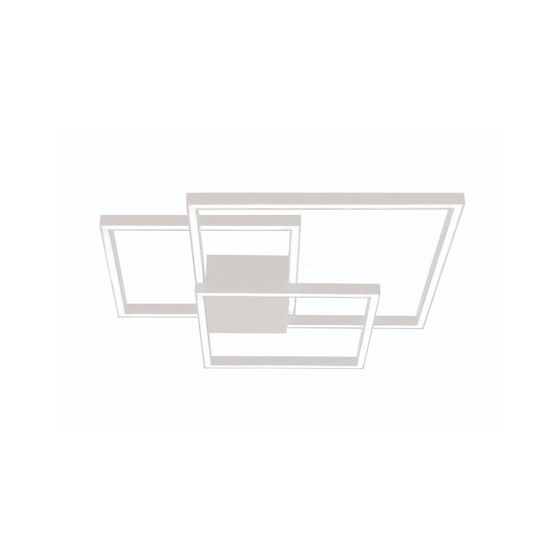 Plafonnier ZAMBELIS 48W Dimmable DESIGN Blanc Sable 2024