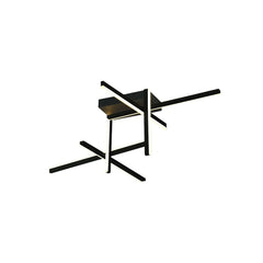 Plafonnier ZAMBELIS 50W Dimmable DESIGN Noir Sable 22027