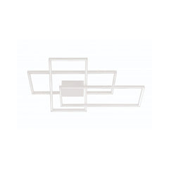 Plafonnier ZAMBELIS 52W Dimmable DESIGN Blanc Sable 2021