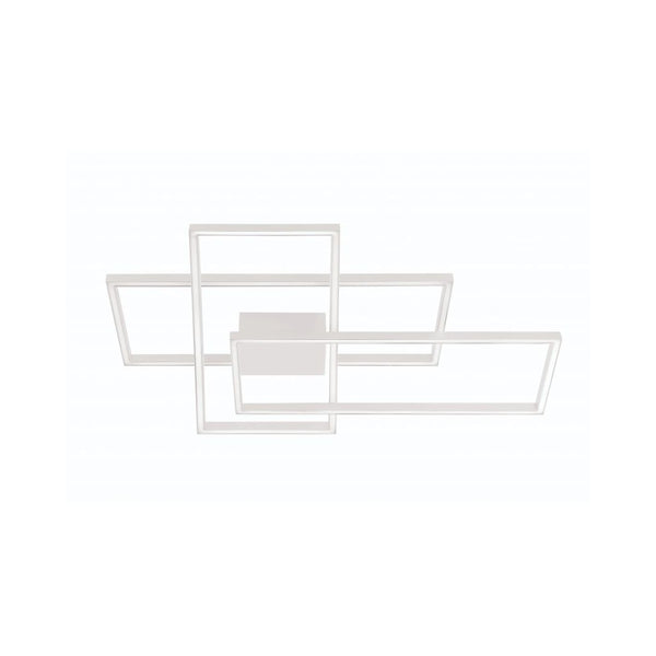 Plafonnier ZAMBELIS 52W Dimmable DESIGN Blanc Sable 2021