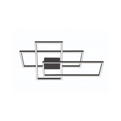 Plafonnier ZAMBELIS 55W DESIGN Noir Sable 2020