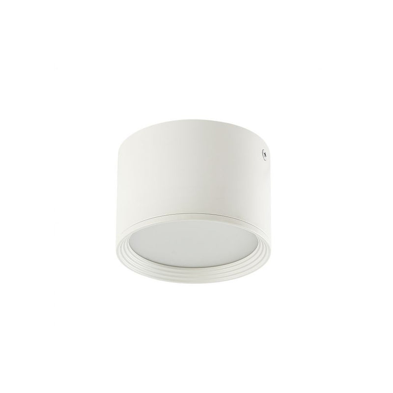 Plafonnier ZAMBELIS D110 8W DESIGN Blanc Sable 22133