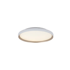 Plafonnier ZAMBELIS D400 20W CCT Dimmable DESIGN Blanc Mat et Or 25185
