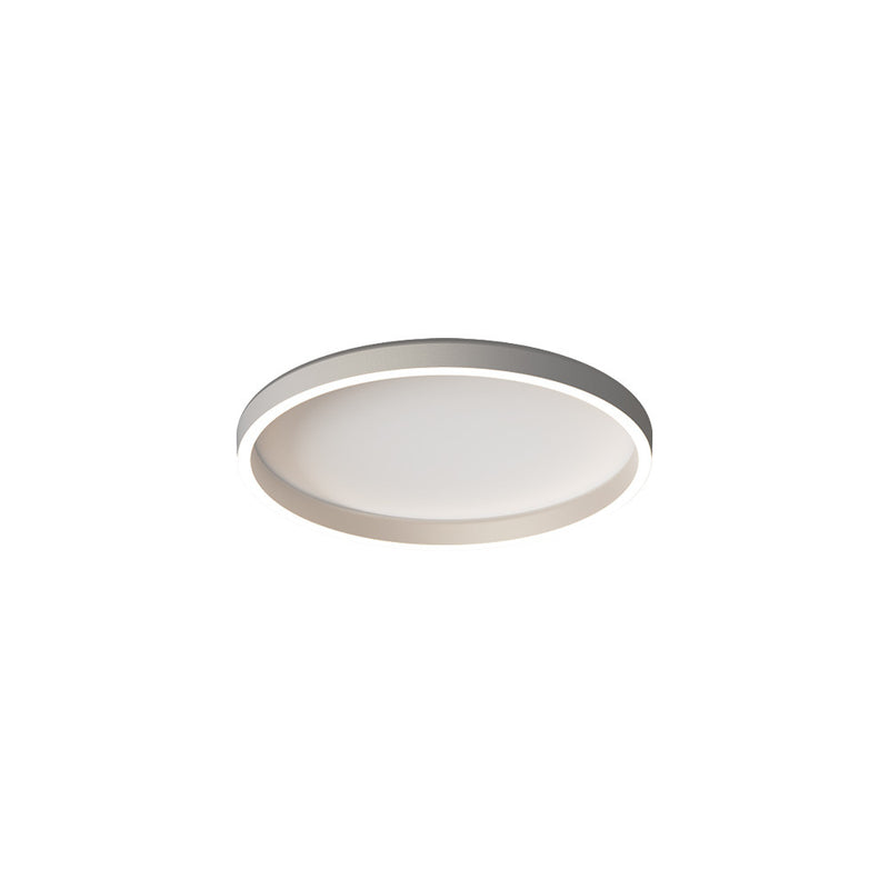 Plafonnier ZAMBELIS D400 27W CCT Dimmable DESIGN Argent Brosse 25161
