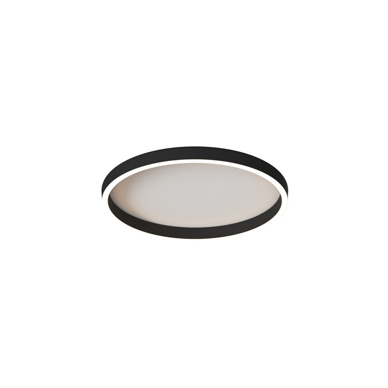 Plafonnier ZAMBELIS D400 27W CCT Dimmable DESIGN Noir Brosse 25163