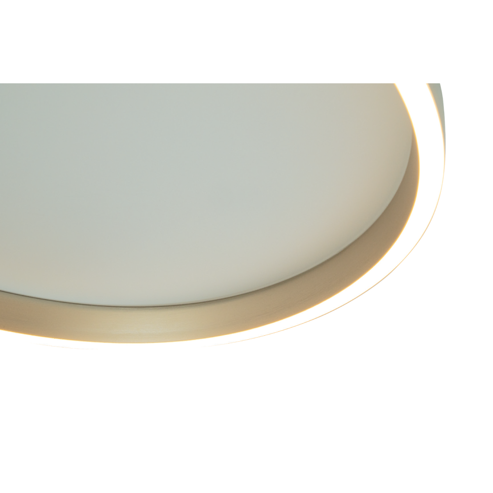 Plafonnier ZAMBELIS D400 27W CCT Dimmable DESIGN Or Brosse 25160