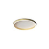 Plafonnier ZAMBELIS D400 27W CCT Dimmable DESIGN Or Brosse 25160