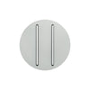 Plafonnier ZAMBELIS D400 28W Dimmable DESIGN Gris Sable et Noir Mat 2568