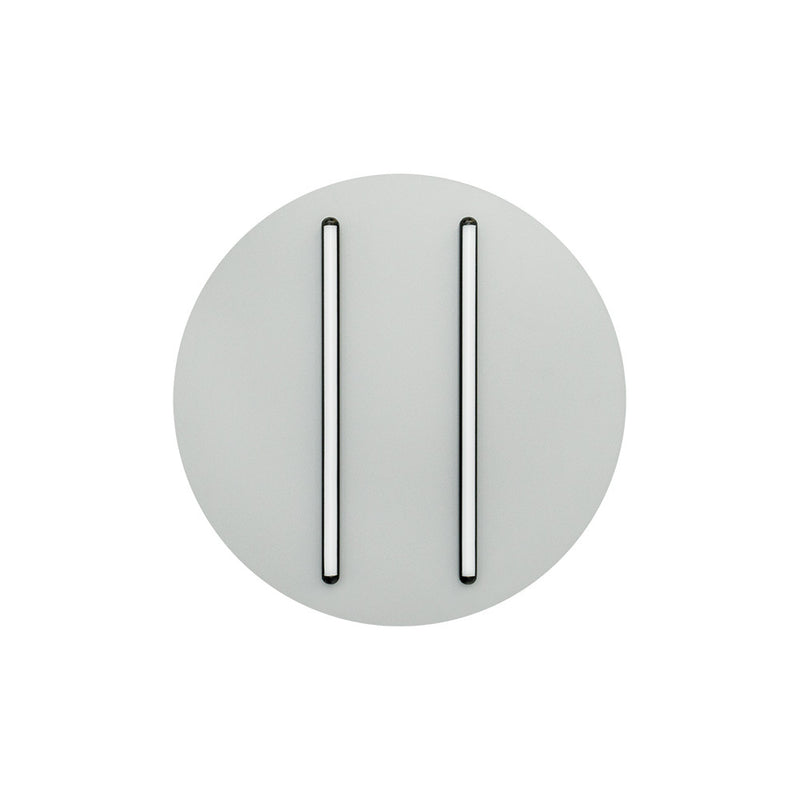 Plafonnier ZAMBELIS D400 28W Dimmable DESIGN Gris Sable et Noir Mat 2568