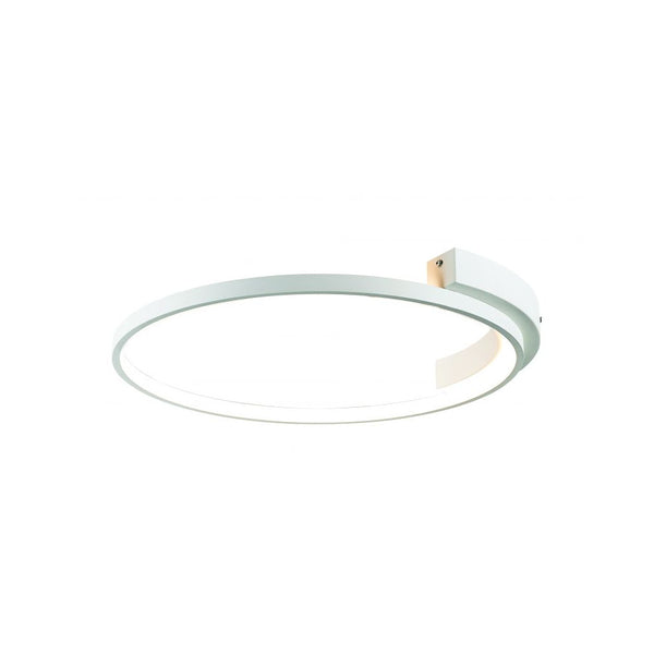 Plafonnier ZAMBELIS D525 39W DESIGN Blanc Sable 2077