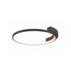 Plafonnier ZAMBELIS D525 31W DESIGN Noir Sable 2076