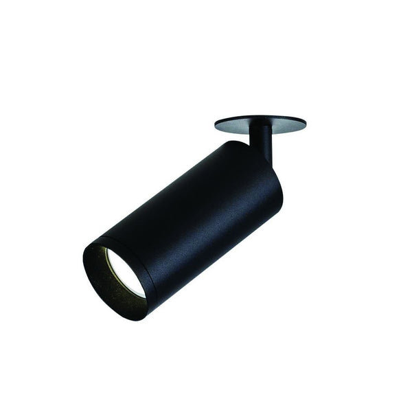 Plafonnier ZAMBELIS D60 GU10 DESIGN Noir Mat Sans Source S057