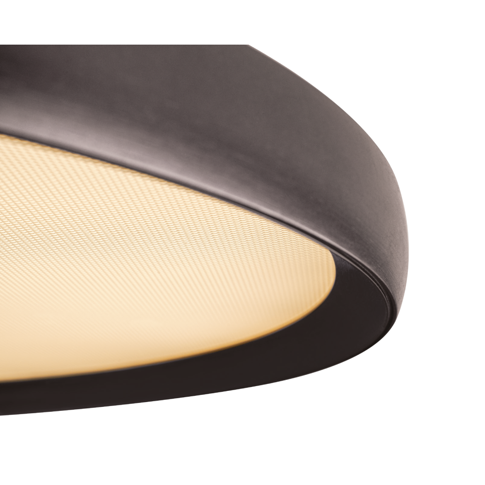 Plafonnier ZAMBELIS D600 42W CCT Dimmable DESIGN Gris Brosse 25190