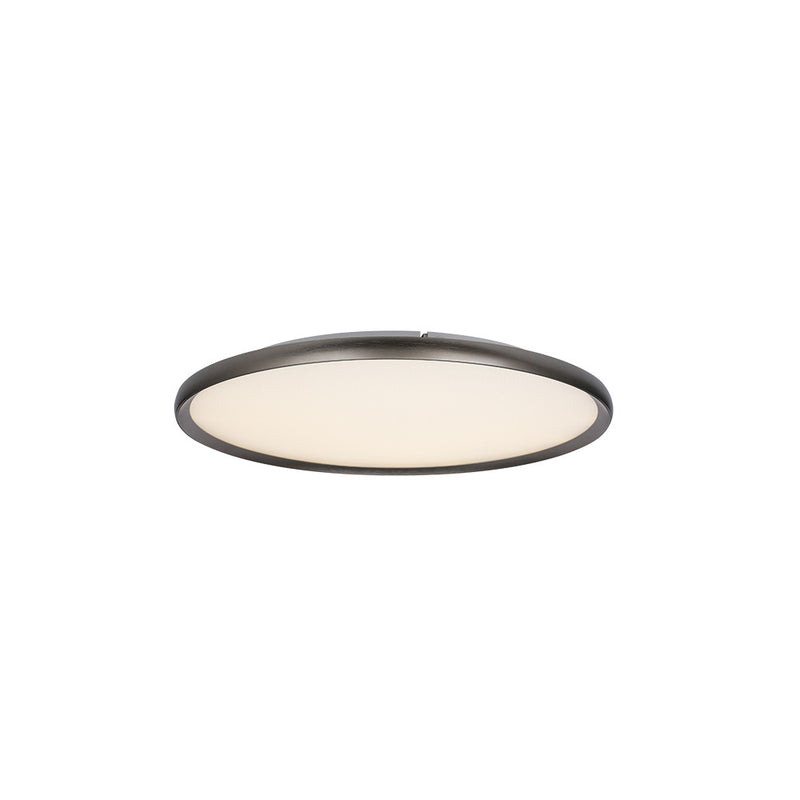 Plafonnier ZAMBELIS D600 42W CCT Dimmable DESIGN Gris Brosse 25190