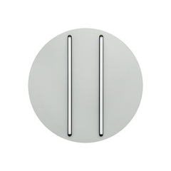 Plafonnier ZAMBELIS D600 43W Dimmable DESIGN Gris Sable et Noir 2570