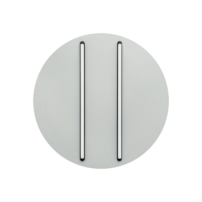 Plafonnier ZAMBELIS D600 43W Dimmable DESIGN Gris Sable et Noir 2570