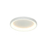 Plafonnier ZAMBELIS D600 43W DESIGN Blanc Sable 2049