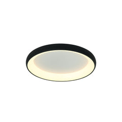 Plafonnier ZAMBELIS D600 43W DESIGN Noir Sable 2048