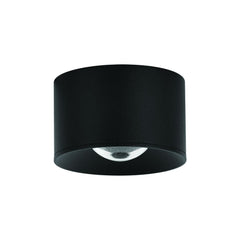Plafonnier ZAMBELIS D65 8W IP54 DESIGN Noir Sable S133
