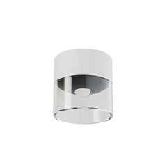 Plafonnier ZAMBELIS D80 10W DESIGN Blanc Sable Sans Driver S214