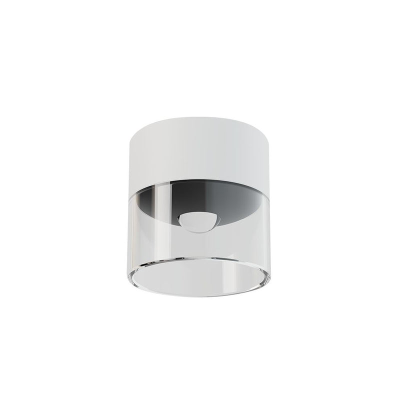 Plafonnier ZAMBELIS D80 10W DESIGN Blanc Sable Sans Driver S214