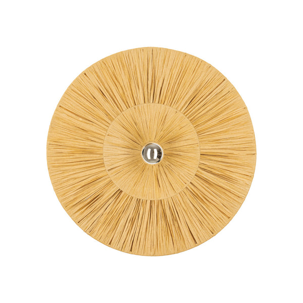 Applique Murale ZAMBELIS D500 E27 DESIGN Rotin Sans Source 25332