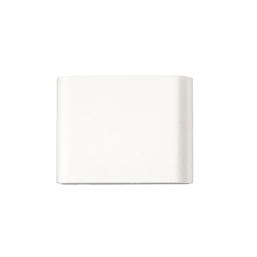 Applique Exterieure ZAMBELIS 2x3W Direct/Indirect IP65 DESIGN Blanc Sable E238-W
