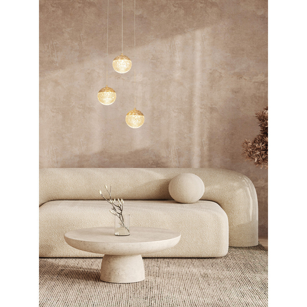 Suspension ZAMBELIS D330 25W Dimmable DESIGN Or Mat 25324
