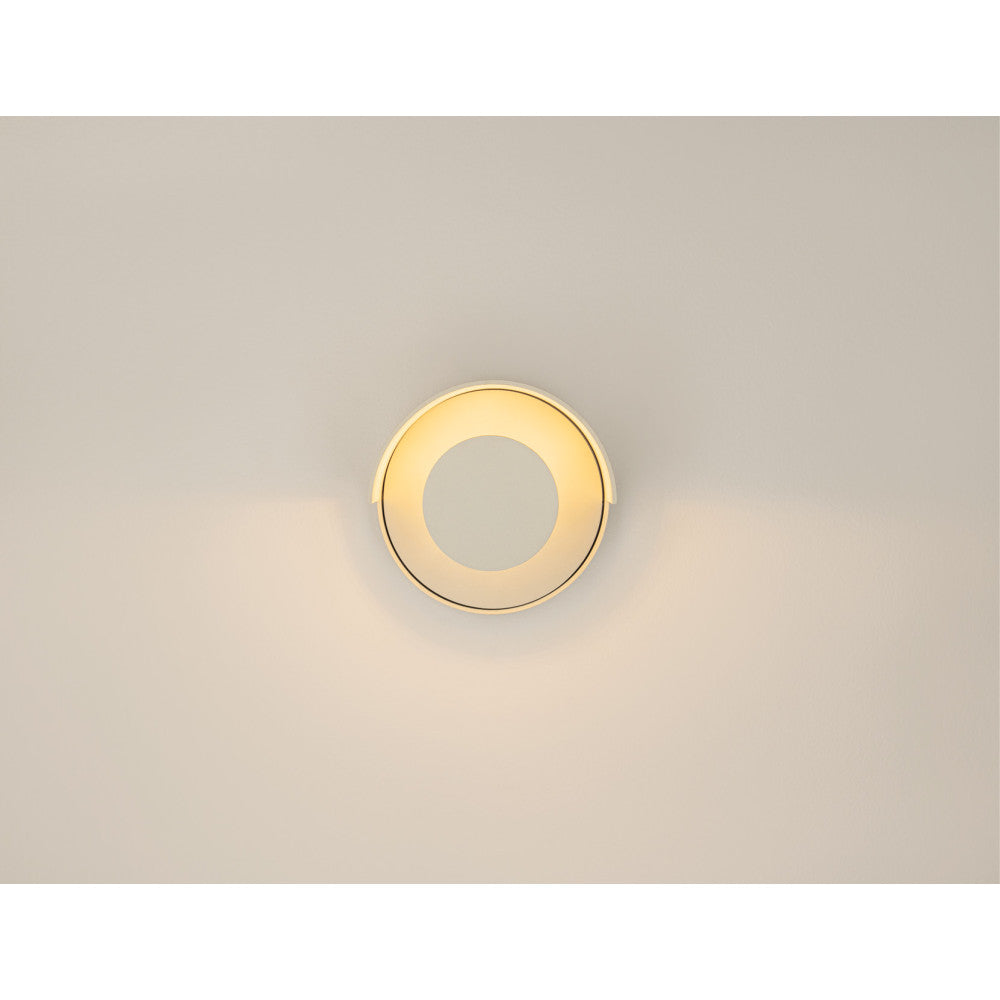 Applique Exterieure ZAMBELIS D110 G9 IP65 DESIGN Blanc Sans Source E440