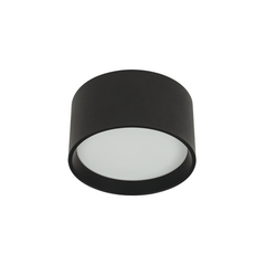 Plafonnier ZAMBELIS D120 12W Dimmable DESIGN Noir Sable 25216