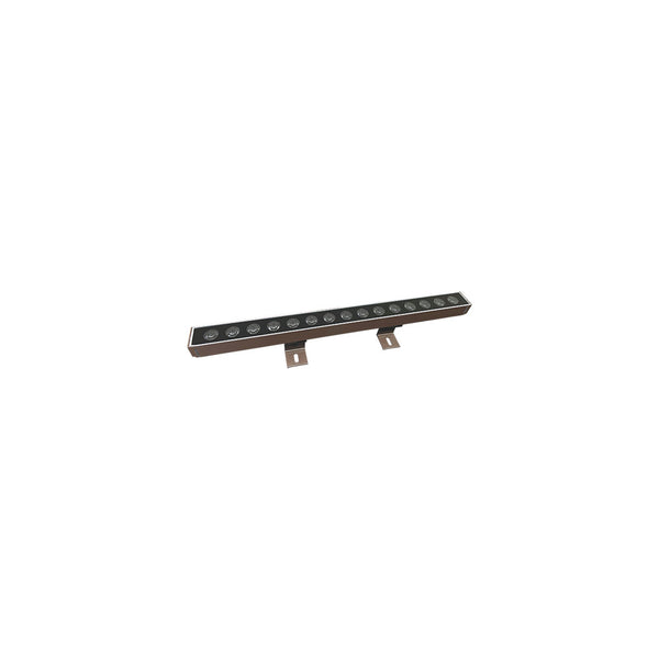 Wallwasher ZAMBELIS 18W 24V IP65 DESIGN Brun Fonce sans Driver E499