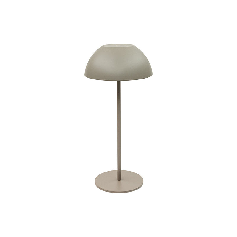 Lampe sur Table Exterieur ZAMBELIS Tactile D130 2W Dimmable IP44 DESIGN Taupe Sable E487